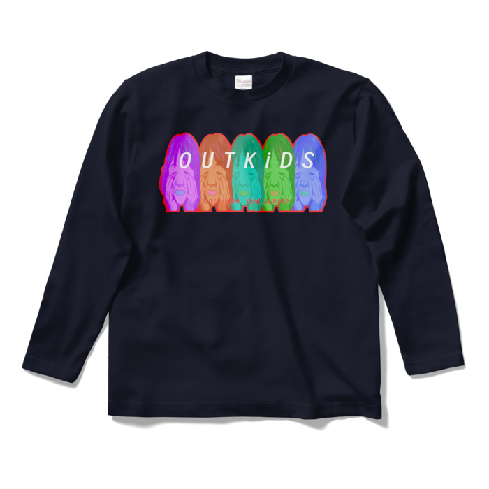 ロングスリーブTシャツ - S - ネイビー