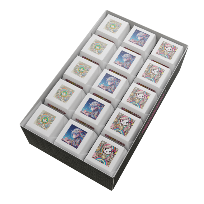 DECOチョコ - 列ごとにデザイン(1)