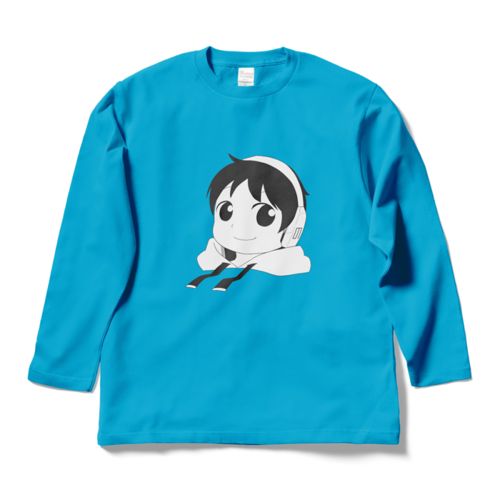 ロングスリーブTシャツ - L - ターコイズ