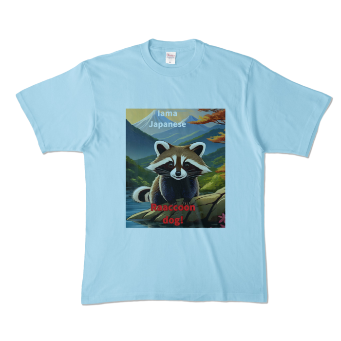 カラーTシャツ - XL - ライトブルー (淡色)