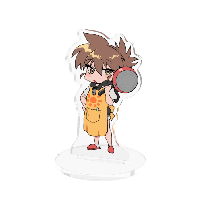 八雲あさひアクリルフィギュア - 70x70mm