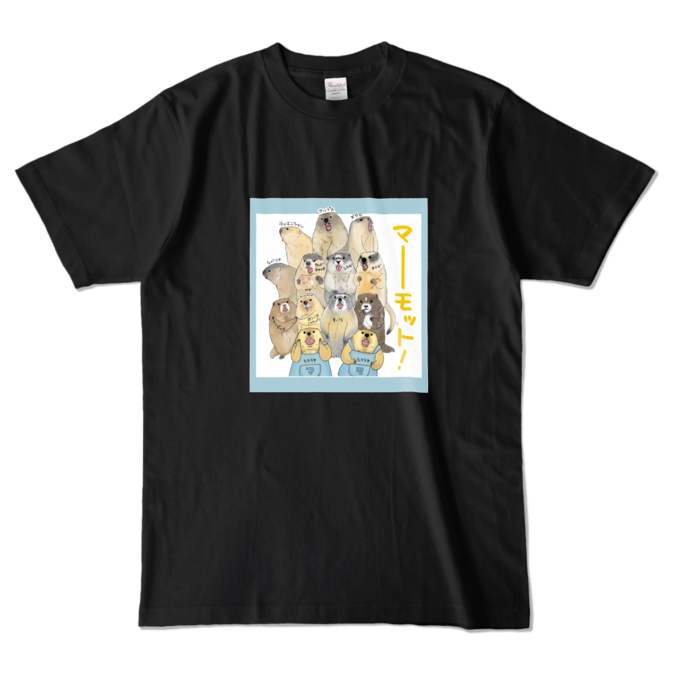 カラーTシャツ - L - ブラック (濃色)