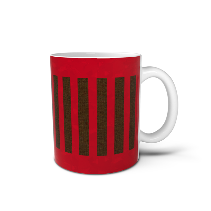 赤／マグカップ - 直径 8 cm / 高さ 9.5 cm