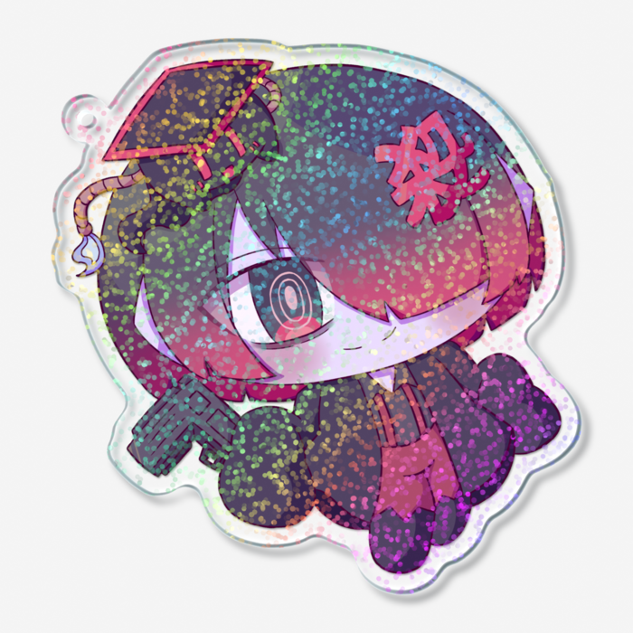 殺 ホログラムアクリルキーホルダー - 70 × 70mm(4)