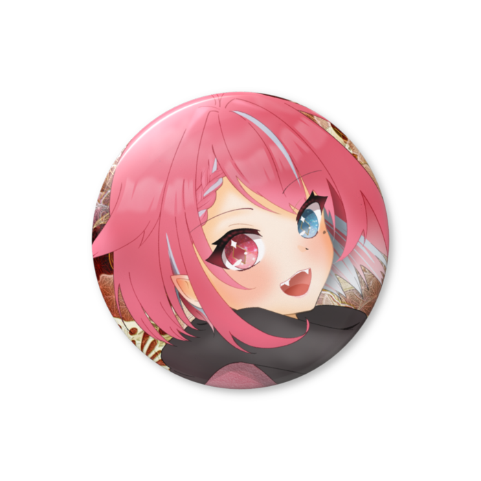 缶バッジ(2026年1月イラスト) 44mm