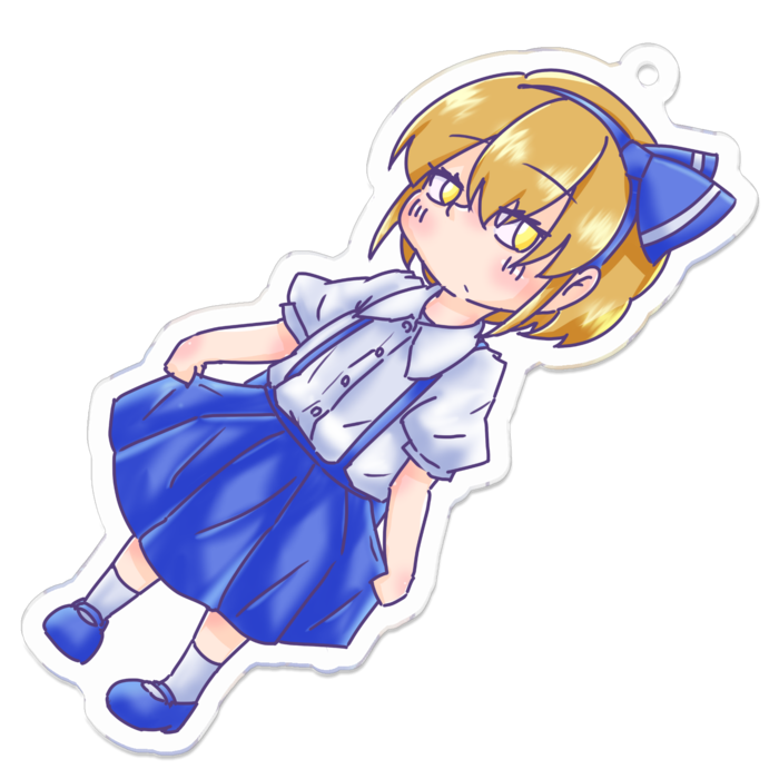 アクリルキーホルダー - 70 x 70 (mm)