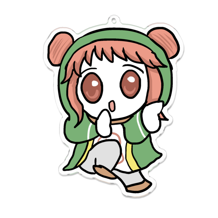 アクリルキーホルダー - 100 x 100 (mm)