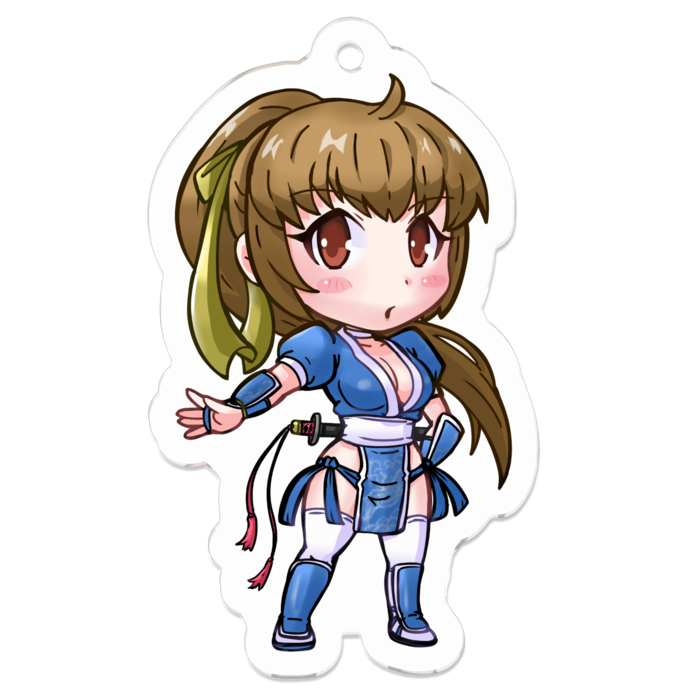 アクリルキーホルダー - 50 x 50 (mm)