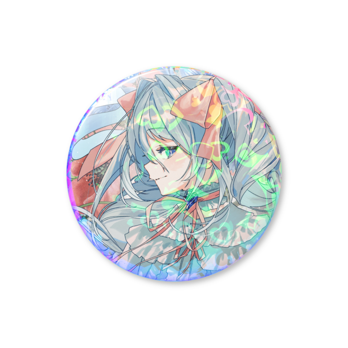 ホログラム缶バッジ - 56mm