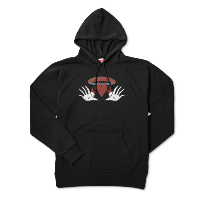 パーカー - XL - ブラック