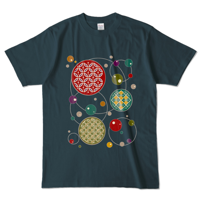 カラーTシャツ - L - デニム (濃色)