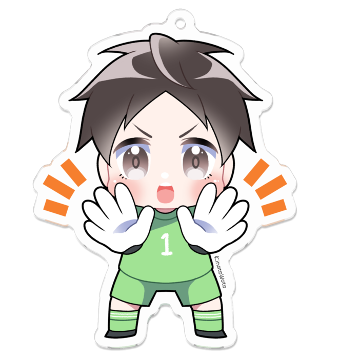 アクリルキーホルダー - 70 x 70 (mm)