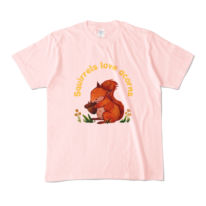 カラーTシャツ - M - ライトピンク (淡色)