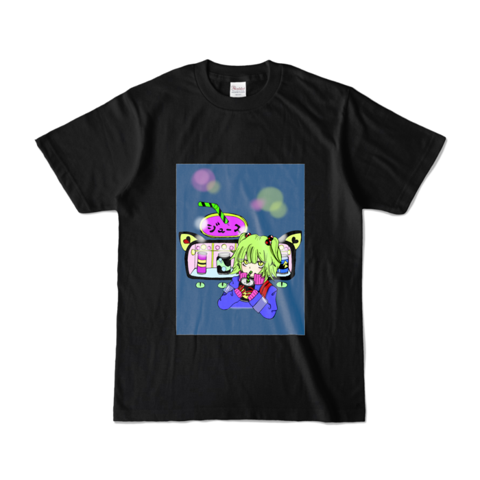 カラーTシャツ - S - ブラック (濃色)