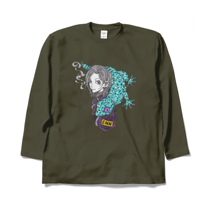 ロングスリーブTシャツ - XL - アーミーグリーン