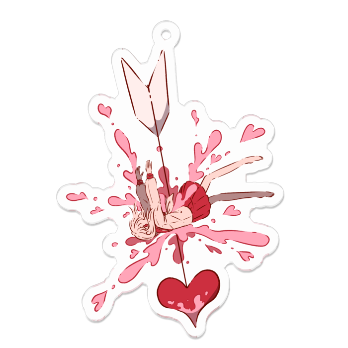 アクリルキーホルダー - 70 x 70 (mm)