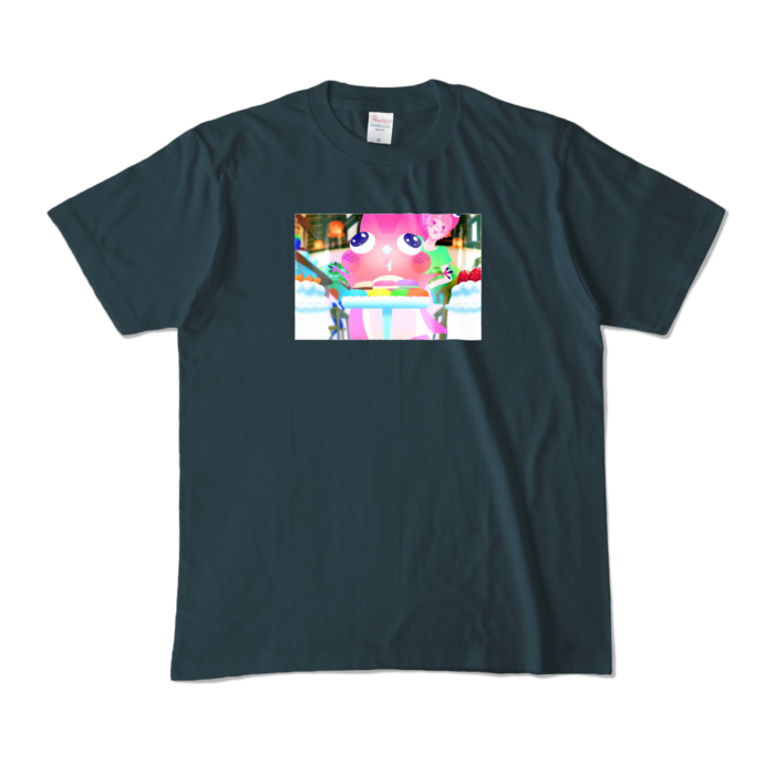 カラーTシャツ - M - デニム (濃色)