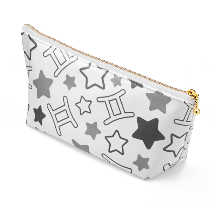 ポーチ - 長さ21.5cm / 高さ10cm - ホワイト