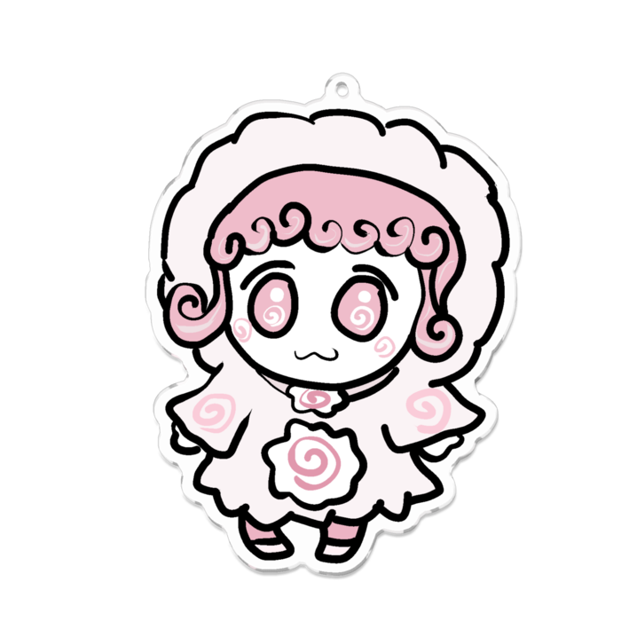 アクリルキーホルダー - 100 x 100 (mm)