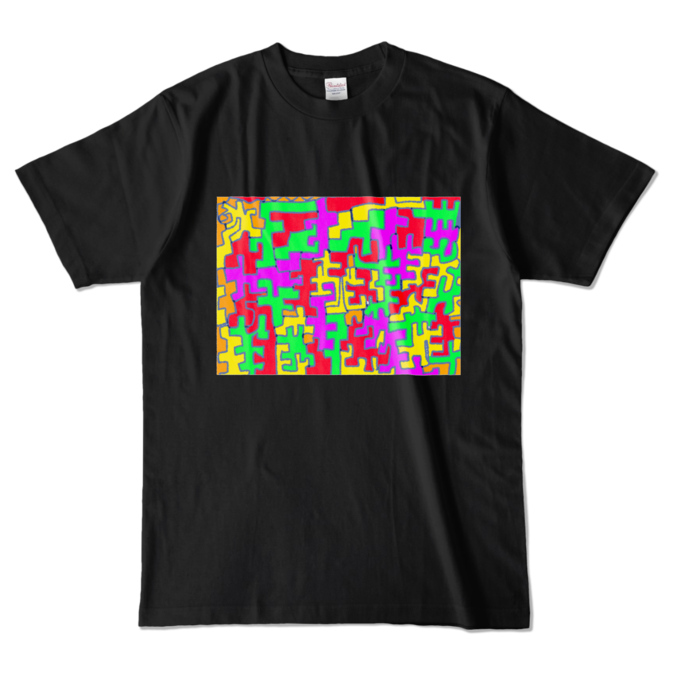 カラーTシャツ - L - ブラック (濃色)