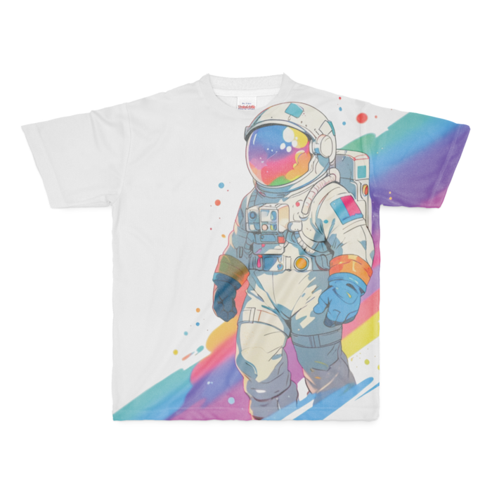 フルグラフィックTシャツ - M - 正面印刷のみ