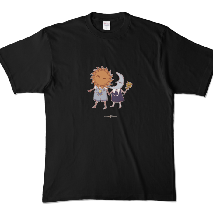 太陽と月の兄弟★夜空 - XL - ブラック 