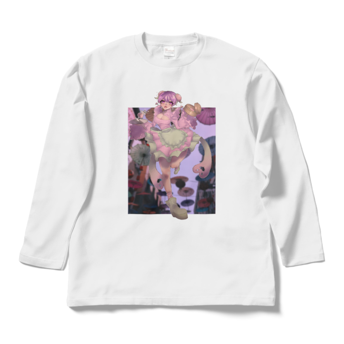 ロングスリーブTシャツ - L - ホワイト