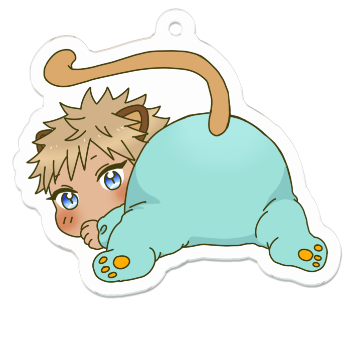 アクリルキーホルダー - 50 x 50 (mm)