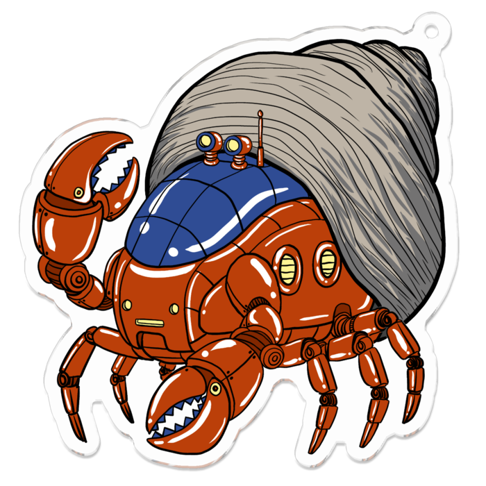 アクリルキーホルダー - 70 x 70 (mm)