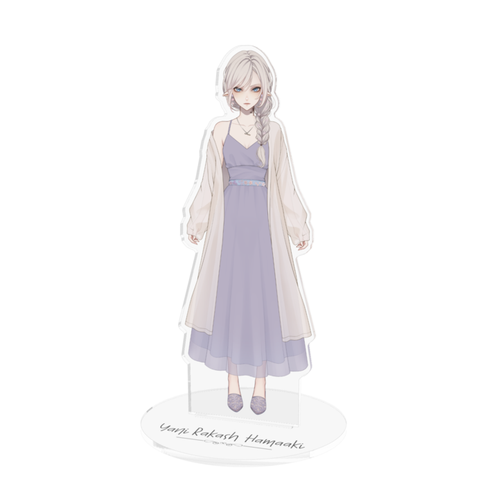 しろやにアクリルフィギュア - 160x160mm