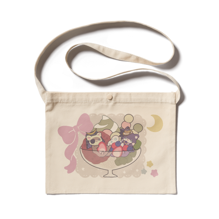 ナチュラルサコッシュ - 300 x 230mm