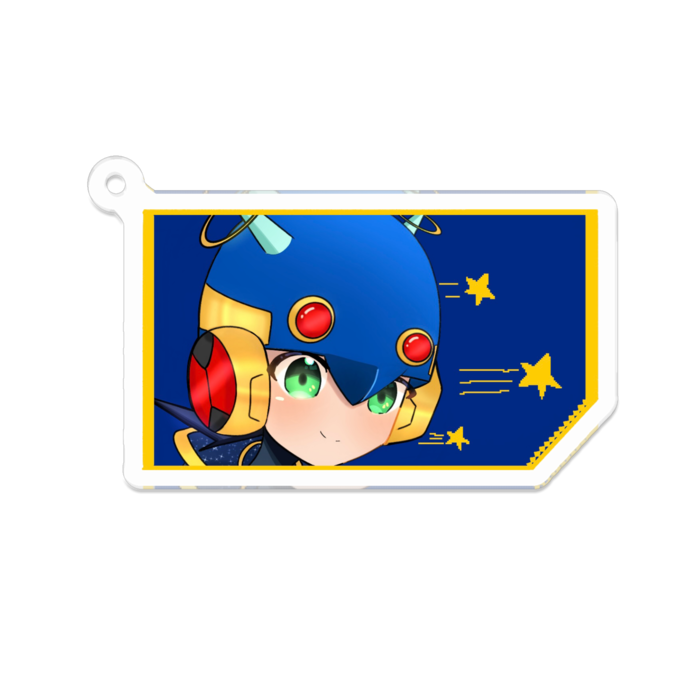 アクリルキーホルダー - 70 x 70 (mm)