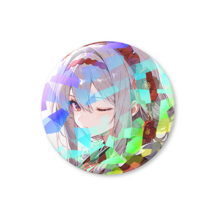ホログラム缶バッジ - 56mm