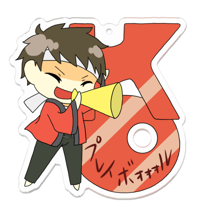 アクリルキーホルダー - 70 x 70 (mm)