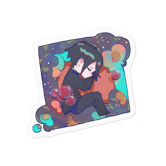 ステッカー - 100 x 100 (mm)