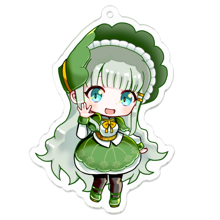 アクリルキーホルダー - 70 x 70 (mm)