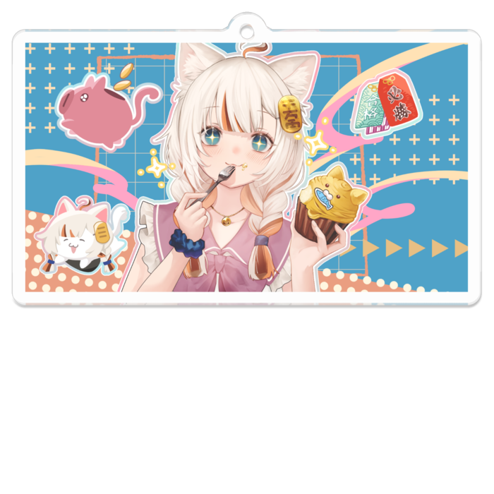 アクリルキーホルダー - 70 x 70 (mm)