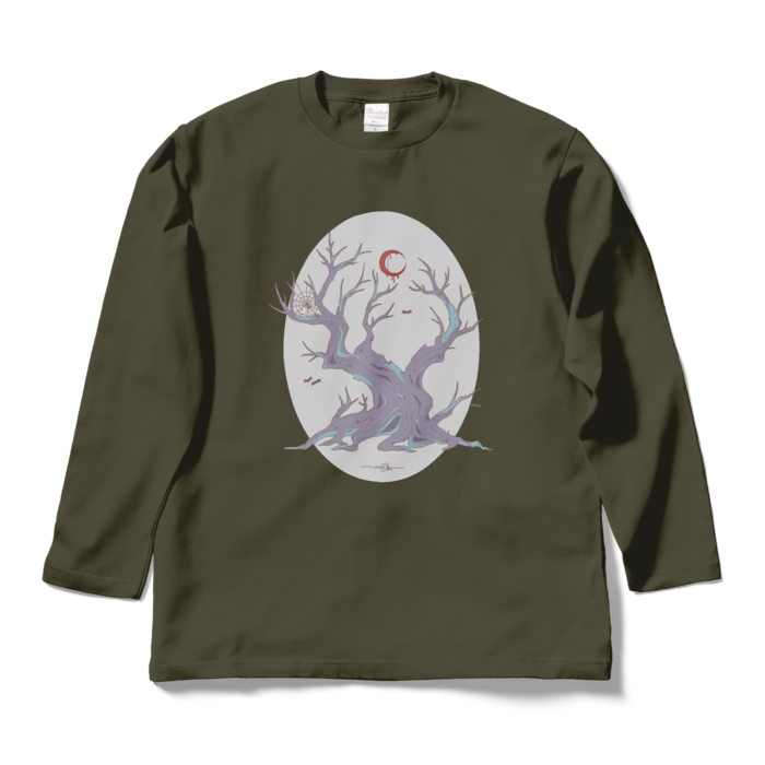 tree★深夜 - L - アーミーグリーン