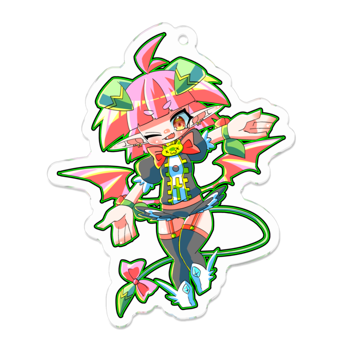 アクリルキーホルダー - 70 x 70 (mm)