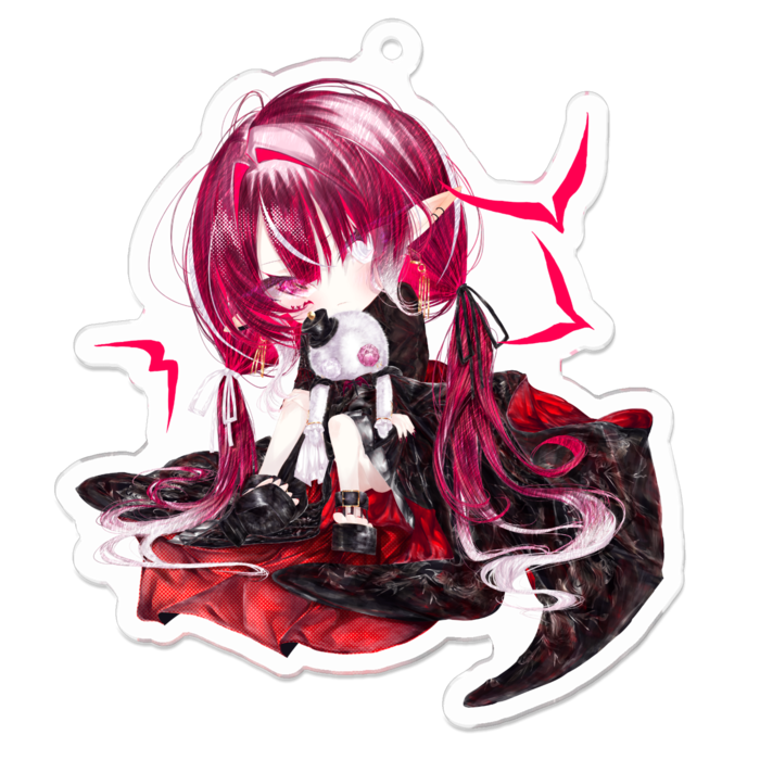 アクリルキーホルダー - 70 x 70 (mm)