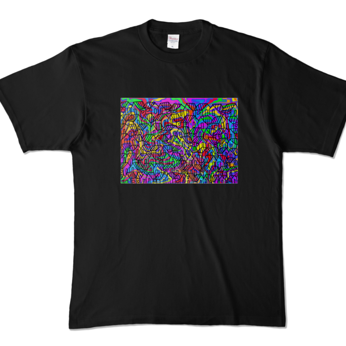 カラーTシャツ - XL - ブラック (濃色)
