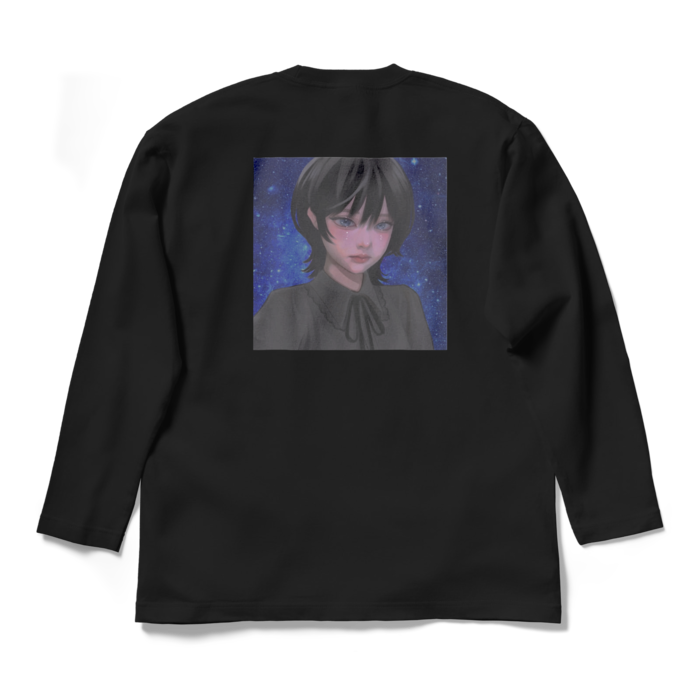 ロングスリーブTシャツ - L - ブラック