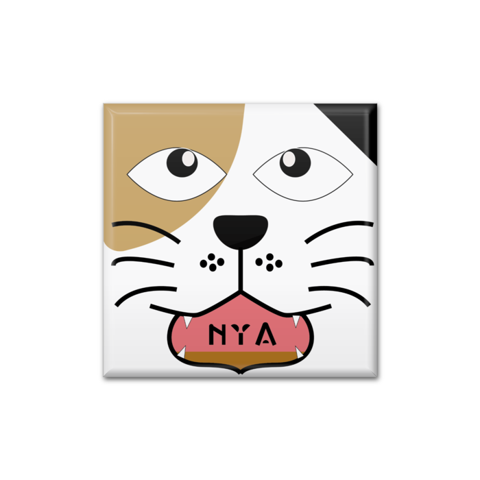 缶バッジ - 四角形40mm