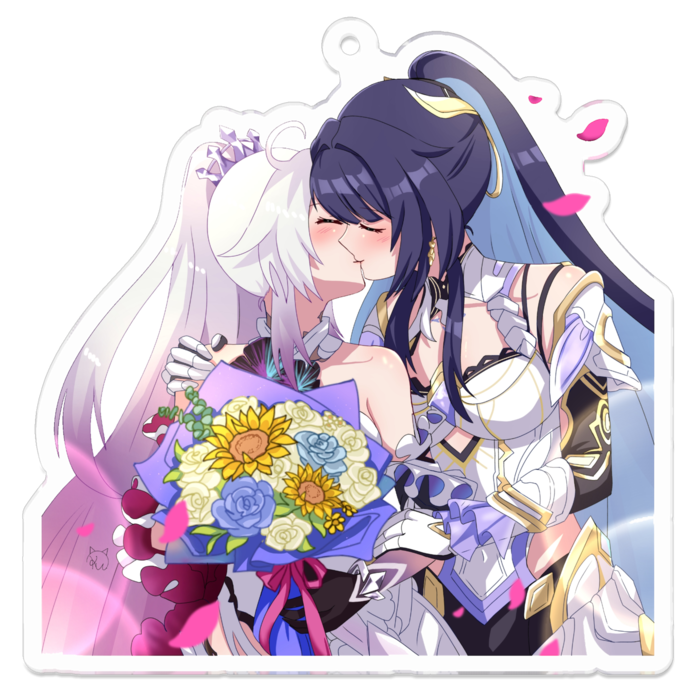 アクリルキーホルダー - 70 x 70 (mm)