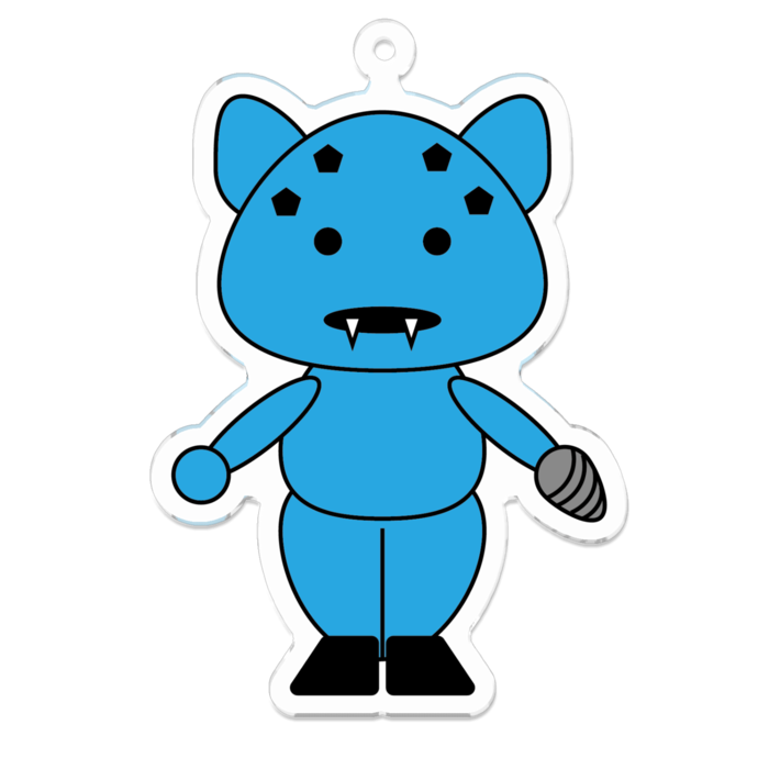 アクリルキーホルダー - 70 x 70 (mm)