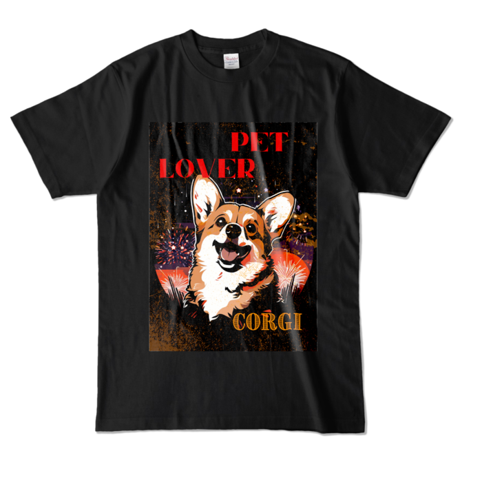 カラーTシャツ - L - ブラック (濃色)