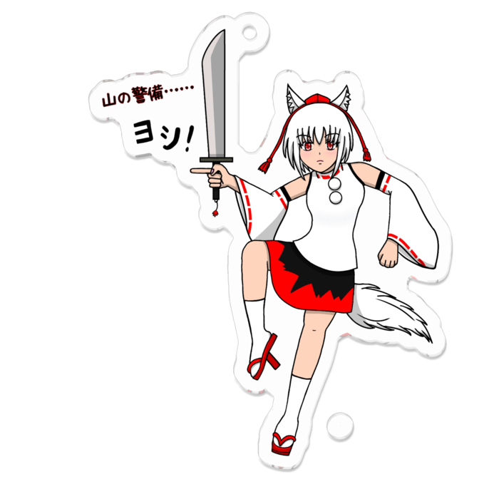 アクリルキーホルダー - 70 x 70 (mm)