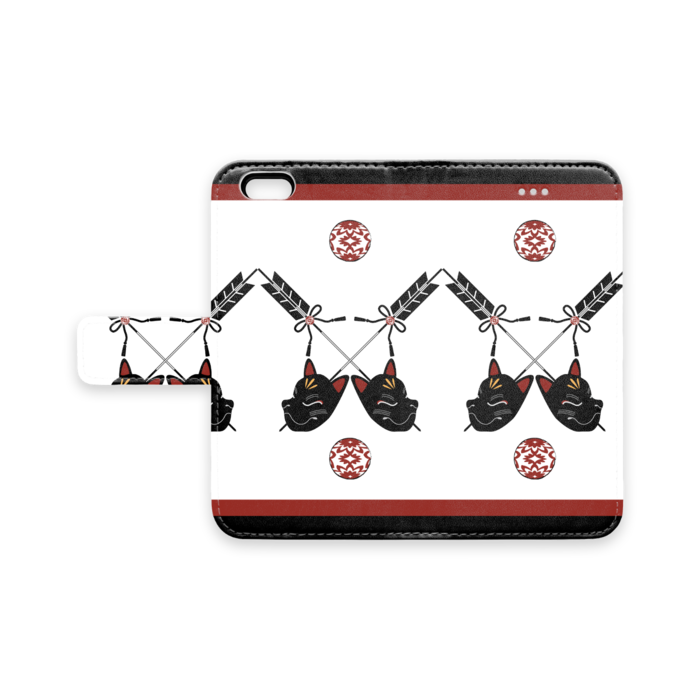 手帳型iPhoneケース - iPhone 6 / 6s - ストラップ穴 なし