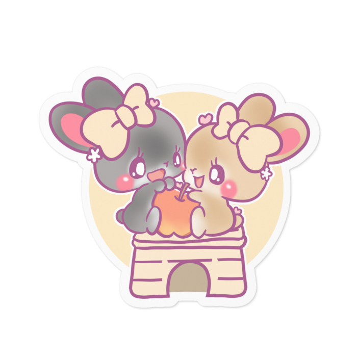 ステッカー - 100 x 100 (mm)