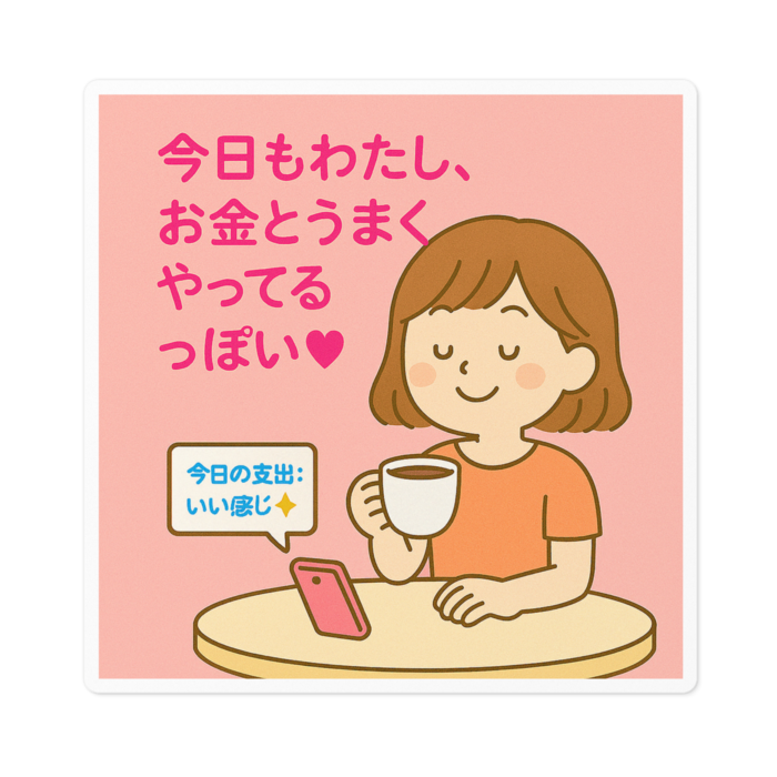 ステッカー - 100 x 100 (mm)